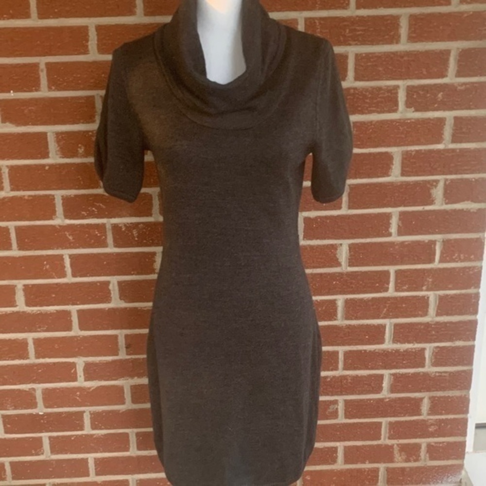 Calvin Klein Charcoal Midi Dress
